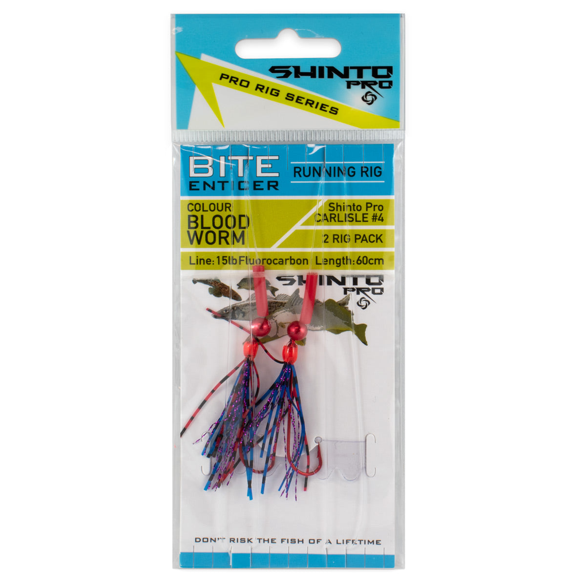 Shinto Pro Bite Enticer Running Carlisle Rig 2pk