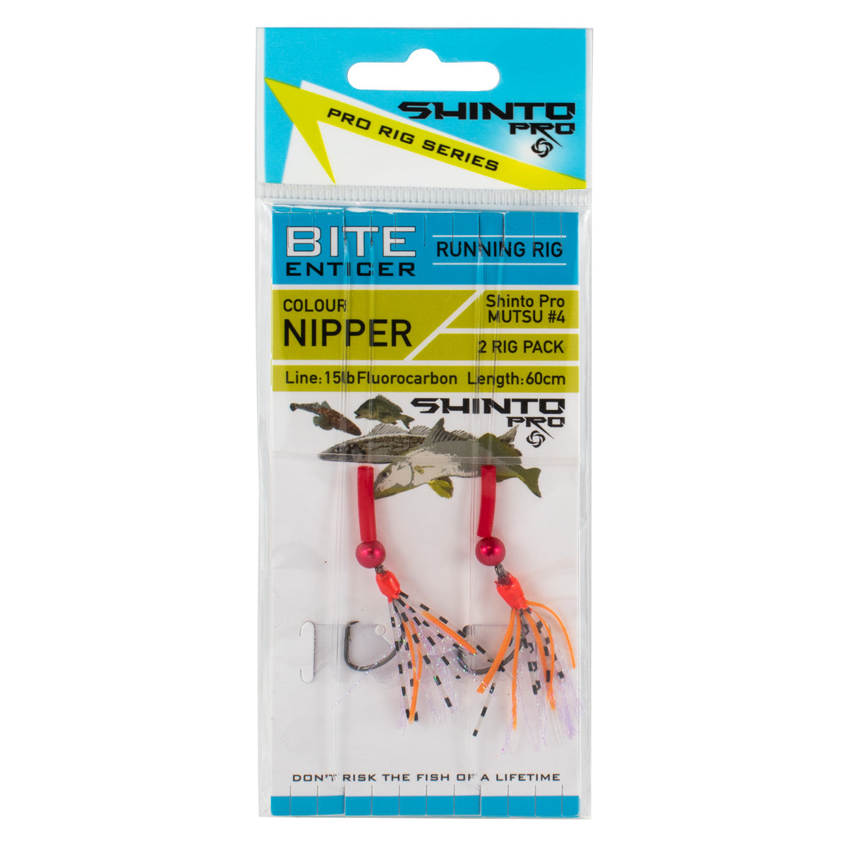 Shinto Pro Bite Enticer Running Mutsu Rig 2pk