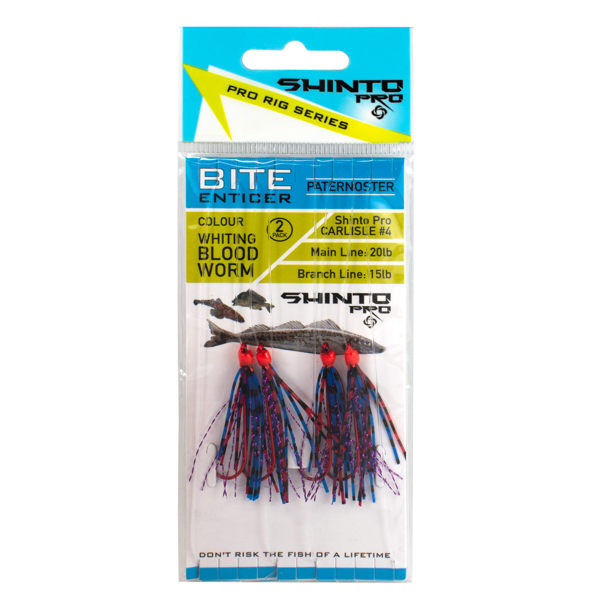 Shinto Pro Bite Enticer Paternoster Carlisle Rig 2pk