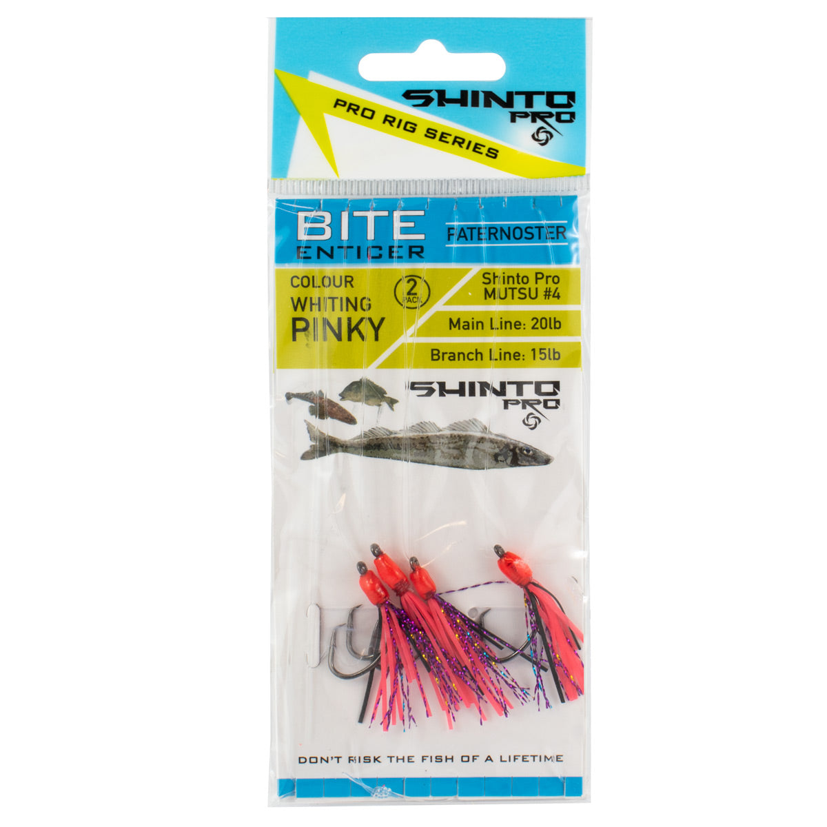 Shinto Pro Bite Enticer Paternoster Mutsu Rig 2pk
