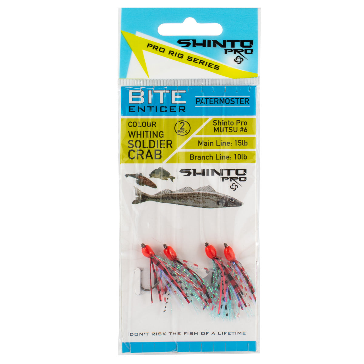 Shinto Pro Bite Enticer Paternoster Mutsu Rig 2pk