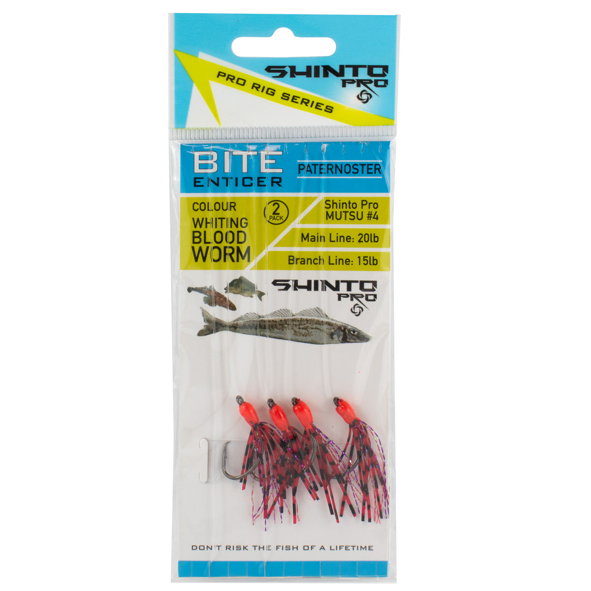 Shinto Pro Bite Enticer Paternoster Mutsu Rig 2pk