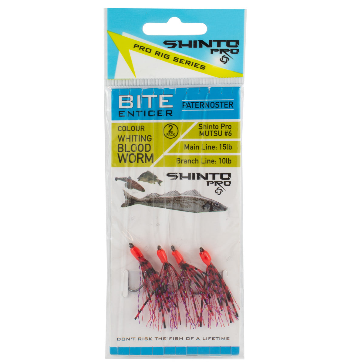 Shinto Pro Bite Enticer Paternoster Mutsu Rig 2pk