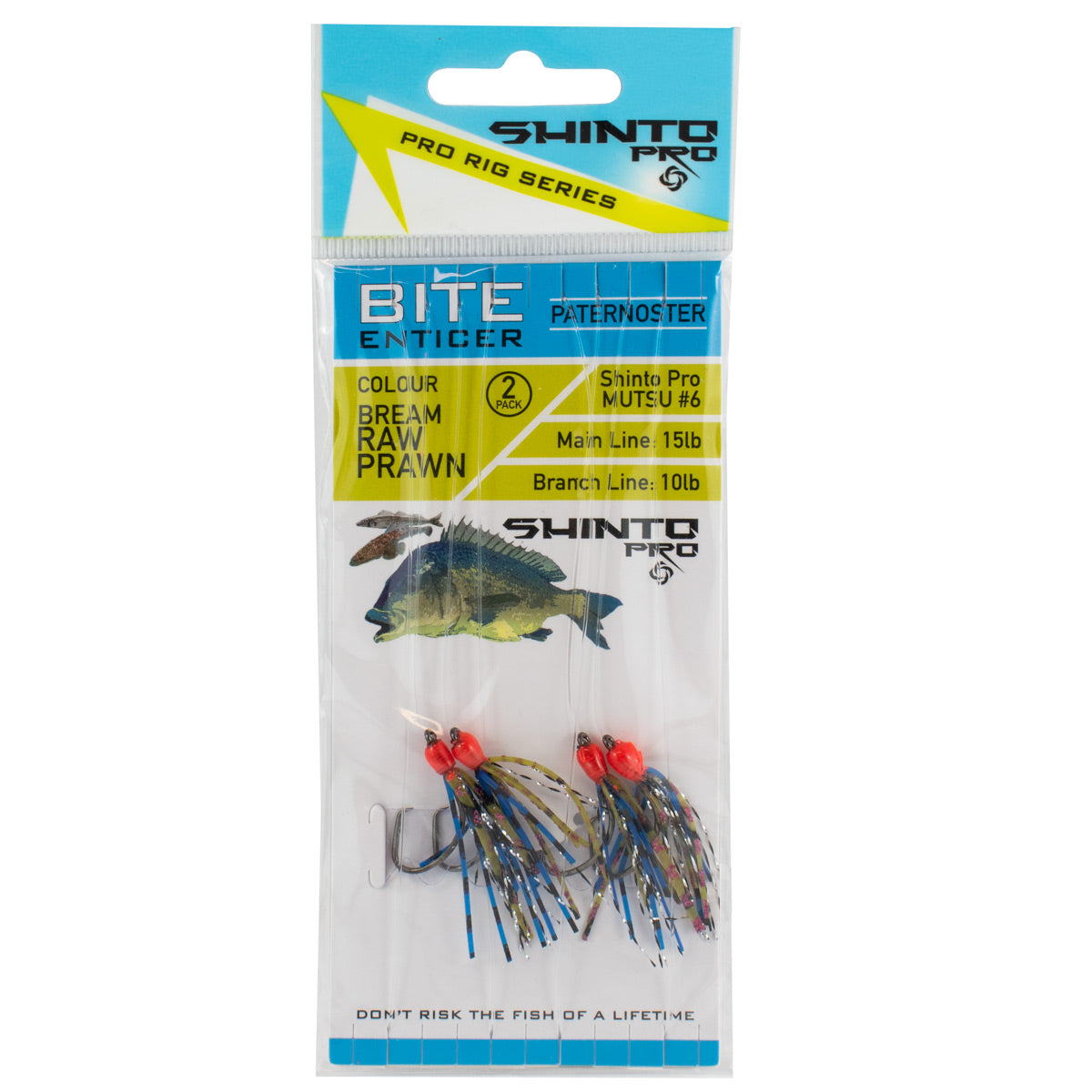 Shinto Pro Bite Enticer Paternoster Mutsu Rig 2pk