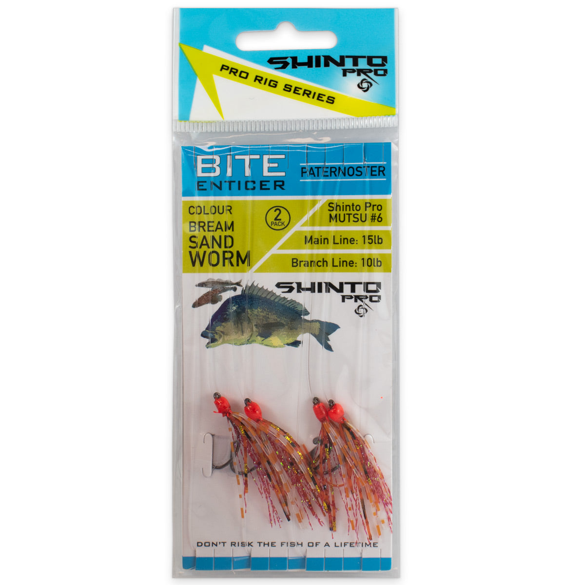 Shinto Pro Bite Enticer Paternoster Mutsu Rig 2pk