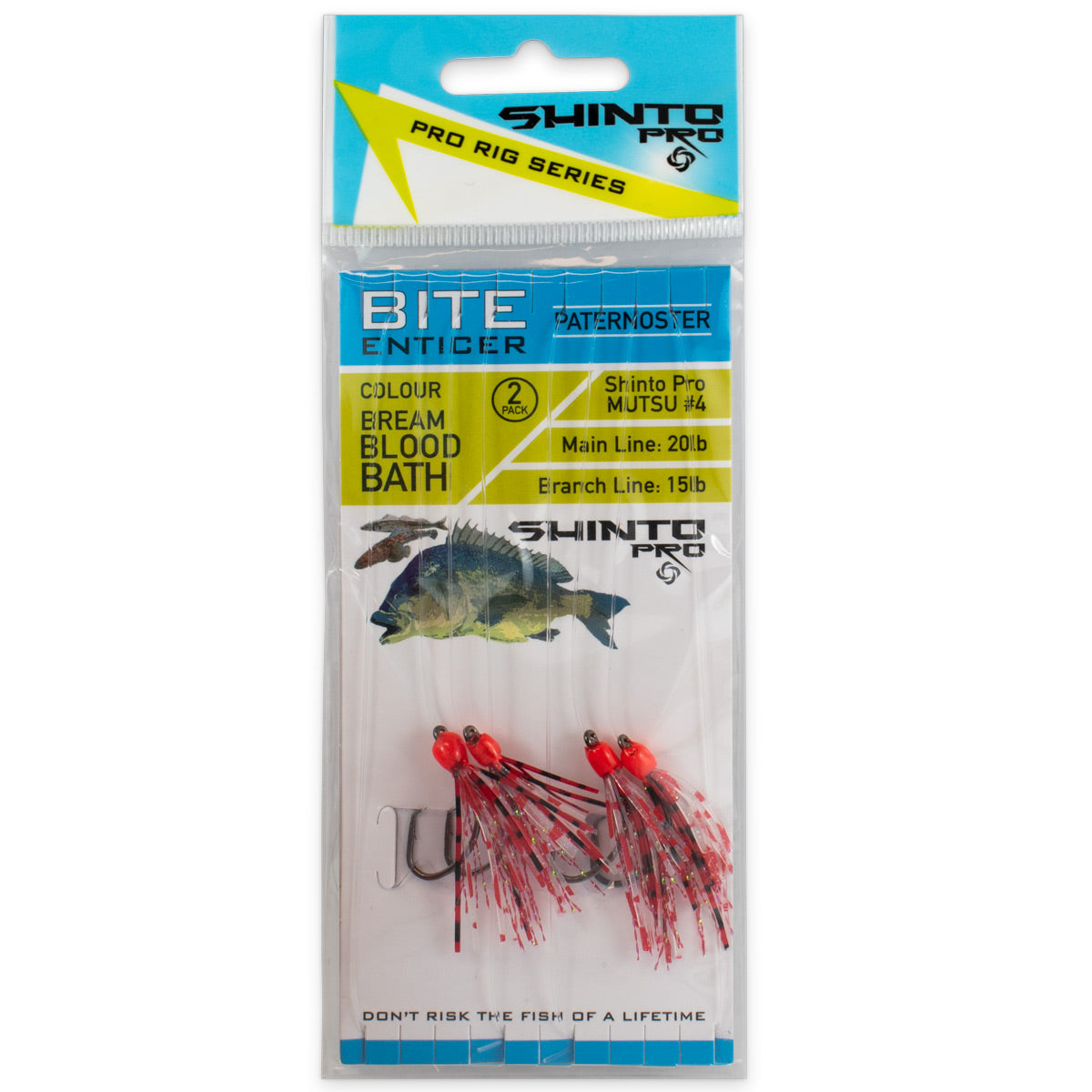 Shinto Pro Bite Enticer Paternoster Mutsu Rig 2pk