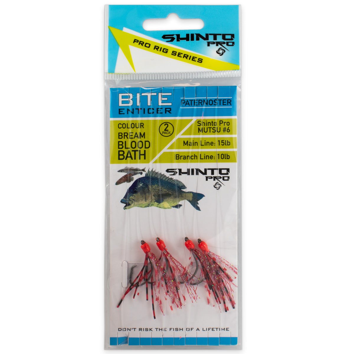 Shinto Pro Bite Enticer Paternoster Mutsu Rig 2pk