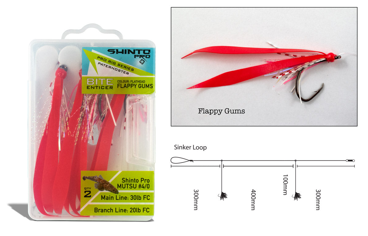 Bite Enticer Mutsu Paternoster Rigs #2/0 & #4/0