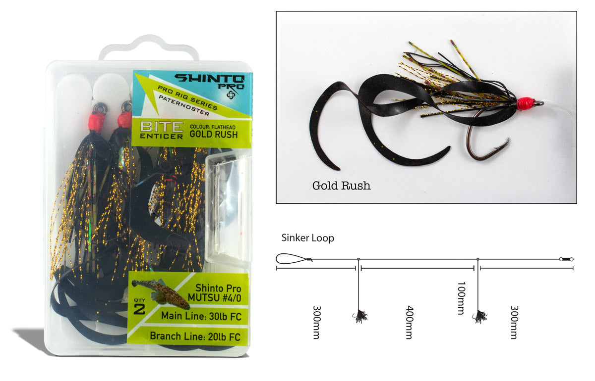 Bite Enticer Mutsu Paternoster Rigs #2/0 & #4/0