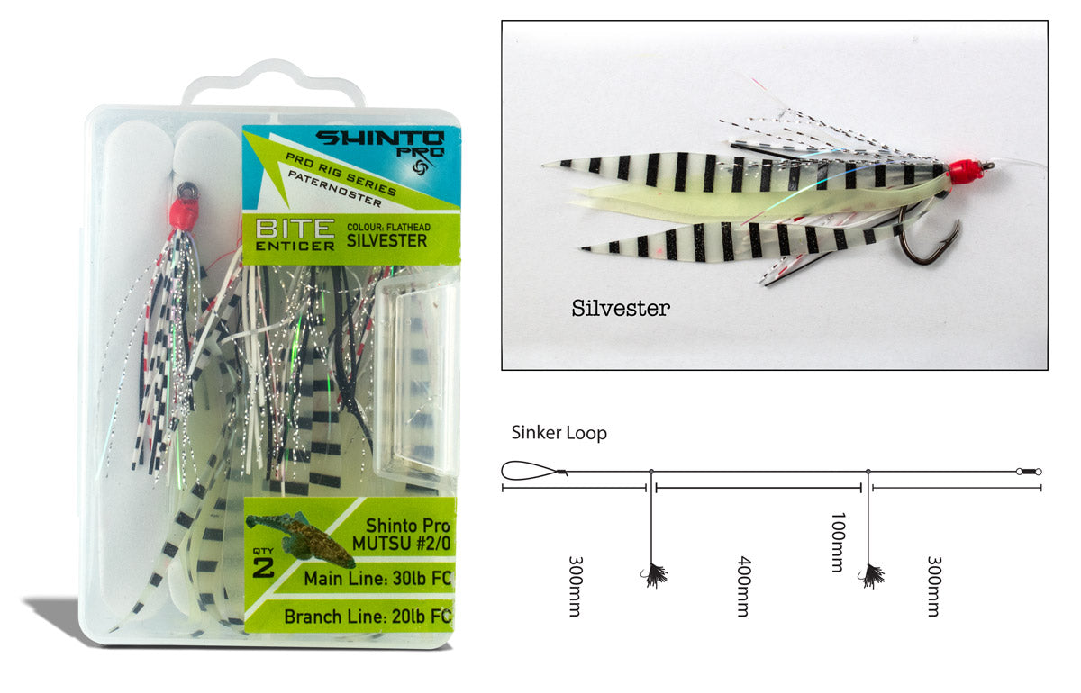 Bite Enticer Mutsu Paternoster Rigs #2/0 & #4/0