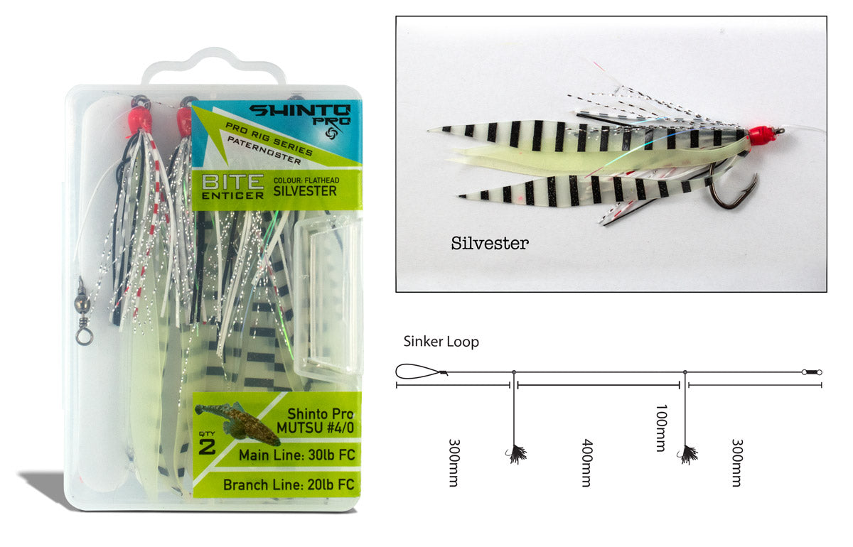 Bite Enticer Mutsu Paternoster Rigs #2/0 & #4/0