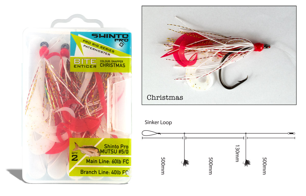 Bite Enticer Mutsu Paternoster Rigs #5/0 & #7/0