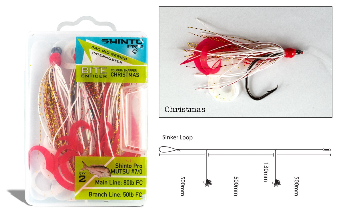 Bite Enticer Mutsu Paternoster Rigs #5/0 & #7/0