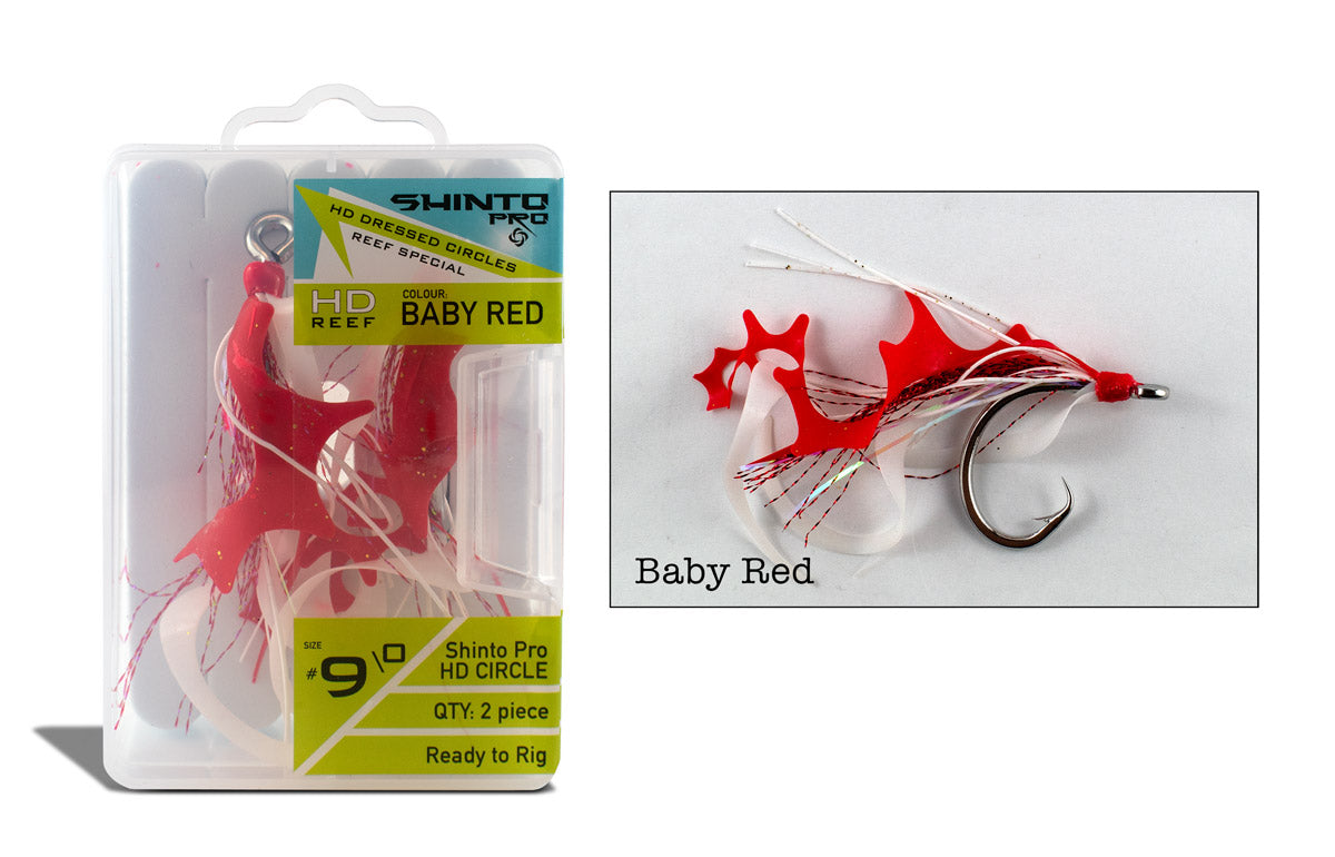 Shinto Pro Dressed Circle Reef Hook 2/pack