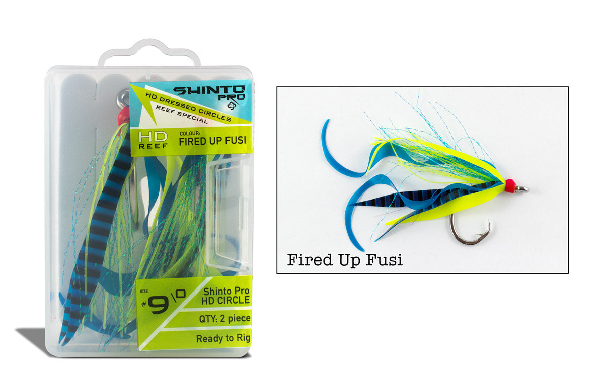 Shinto Pro Dressed Circle Reef Hook 2/pack