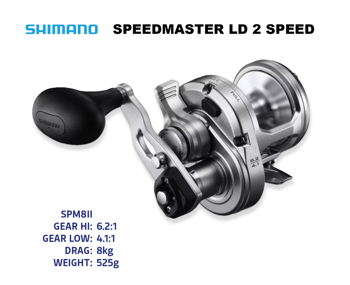 Shimano Speedmaster LD 2 Speed Overhead Reel