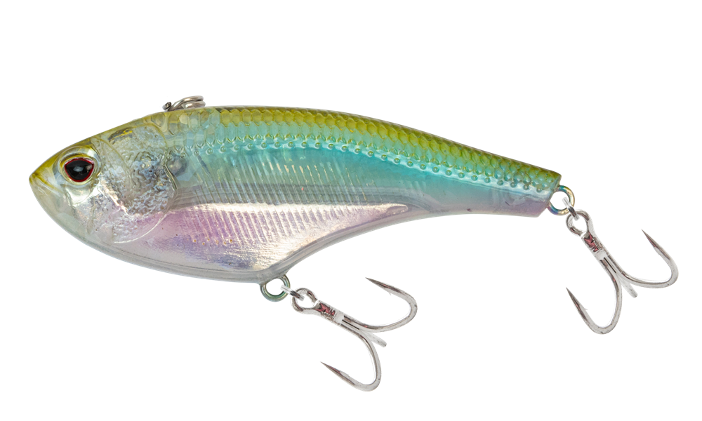 Nomad Design Swimtrex 80mm Flutterfall Slow Sink - Aqua Ghost