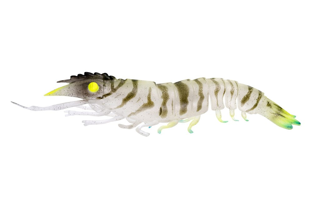 Nomad Design Sumo Shrimp Unrigged 4" - 2 Pack - Live Ops - Hyper Tiger
