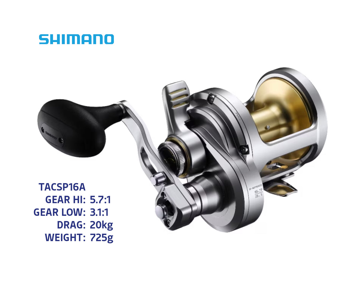 Shimano Talica 2 Speed Overhead Fishing Reels