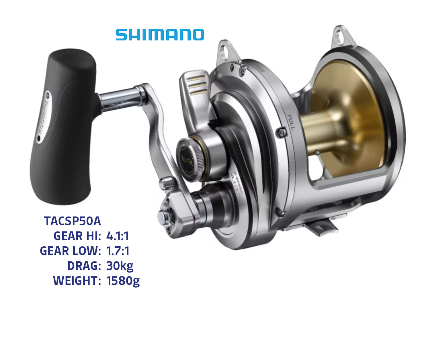 Shimano Talica 2 Speed Overhead Fishing Reels