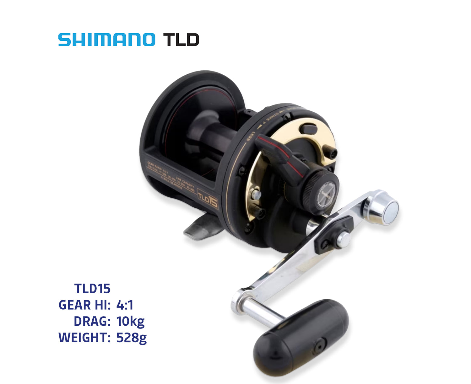 Shimano TLD Triton Overhead Fishing Reels – Tackle World