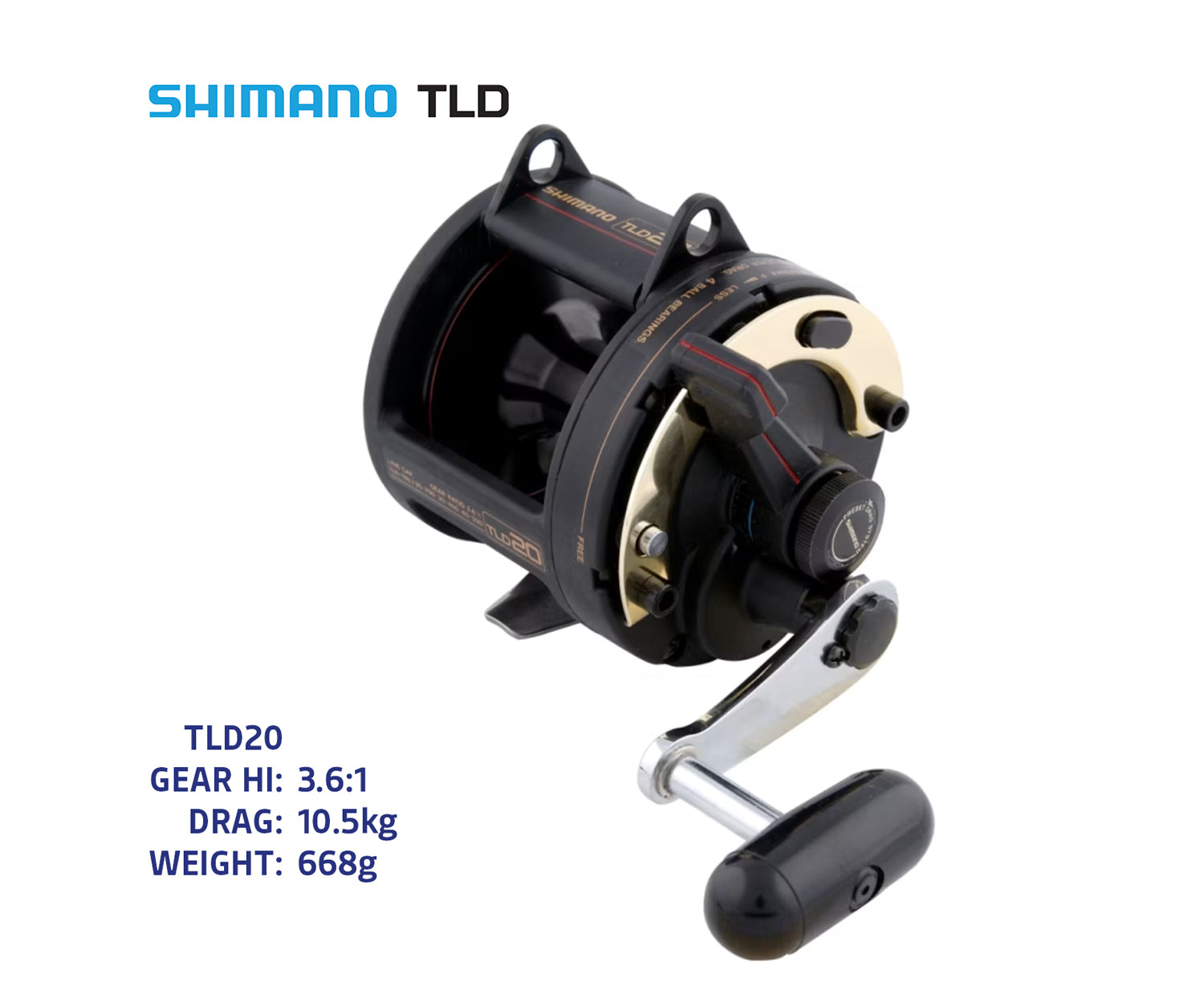 Shimano TLD Triton Overhead Fishing Reels