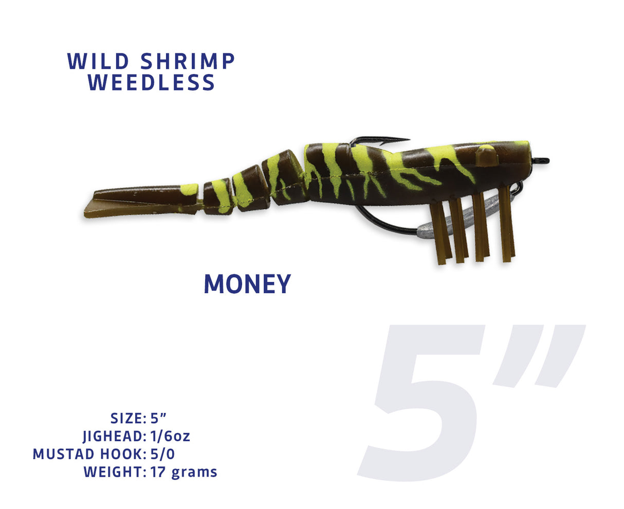 Wild Shrimp Weedless