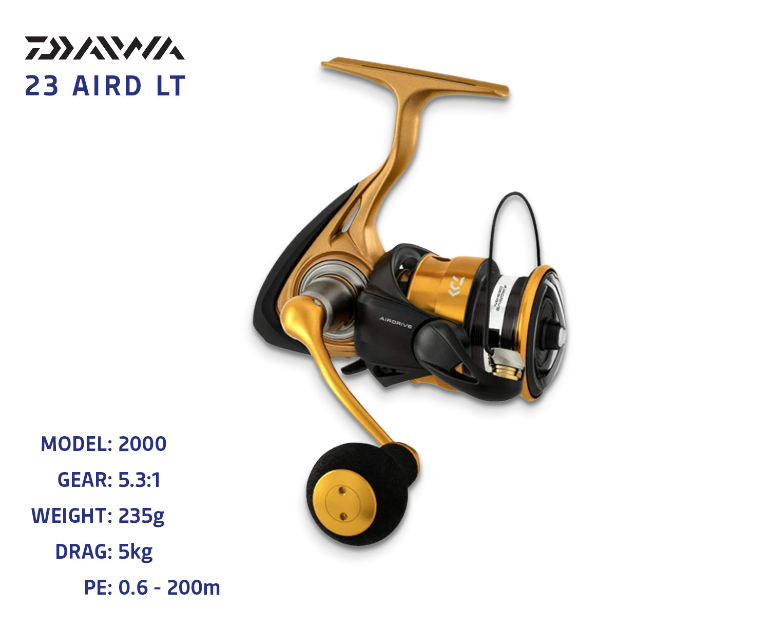 Daiwa 23 Aird LT Spin Reel