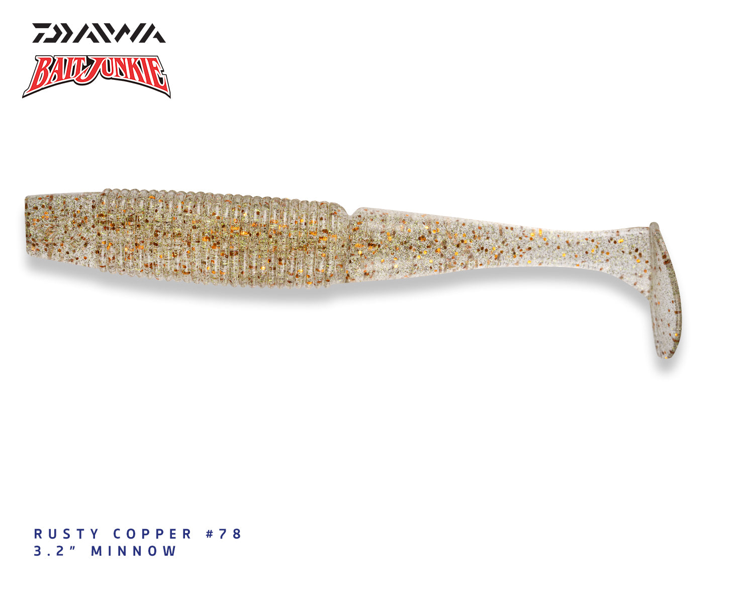 Daiwa Bait Junkie 3.2in Minnow Soft Plastic Lure