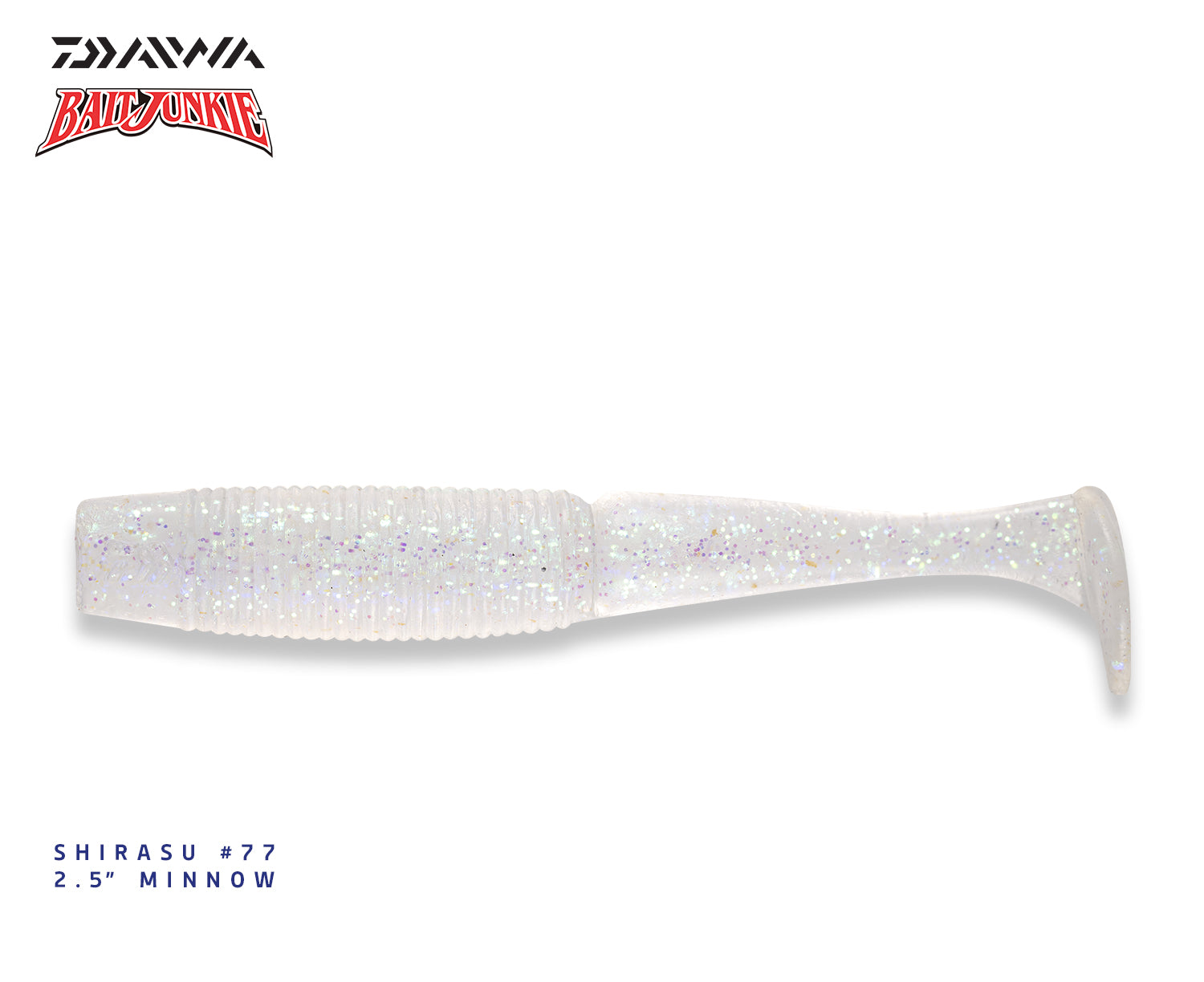 Daiwa Bait Junkie 2.5in Minnow Soft Plastic Lure