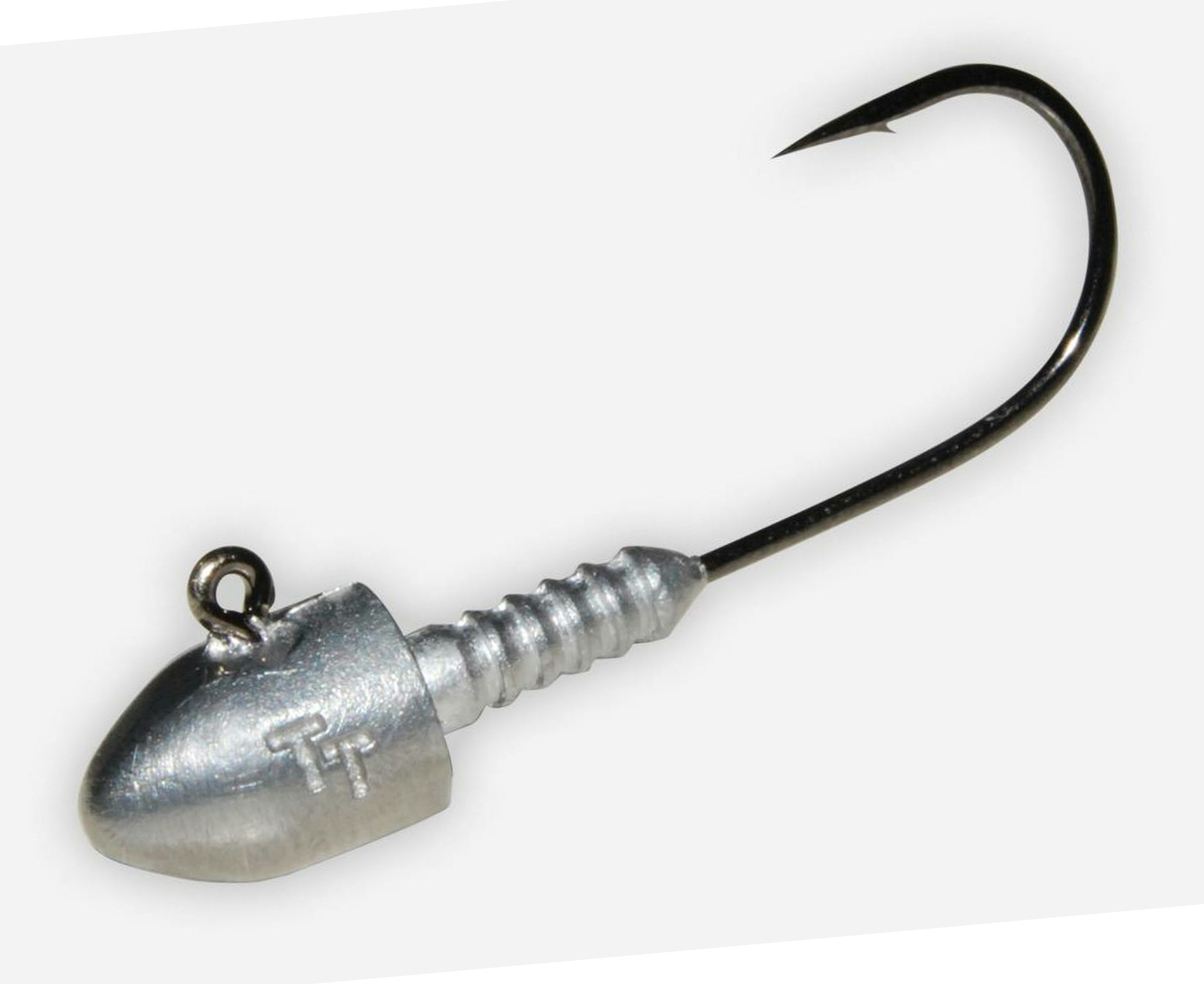 Tackle Tactics TT Tournament Jig Head – 3/8 Oz – Hameçon 5/0 – Lot De 4 – Neuf
