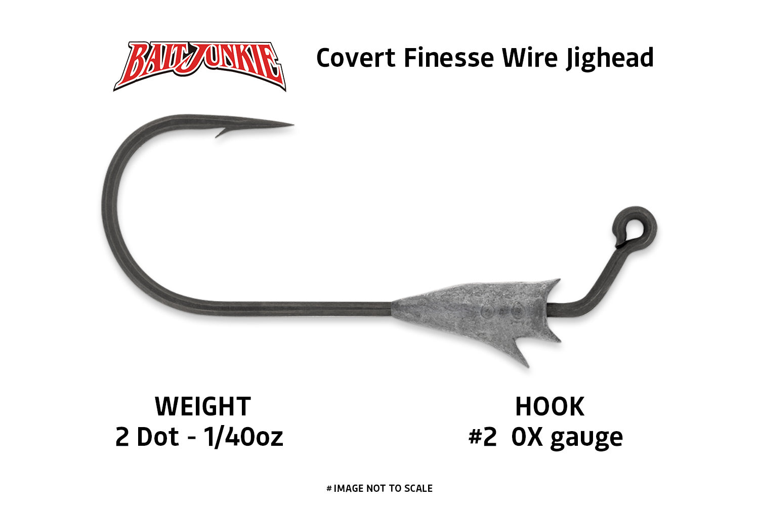 Bait Junkie Covert Finesse Wire Jighead