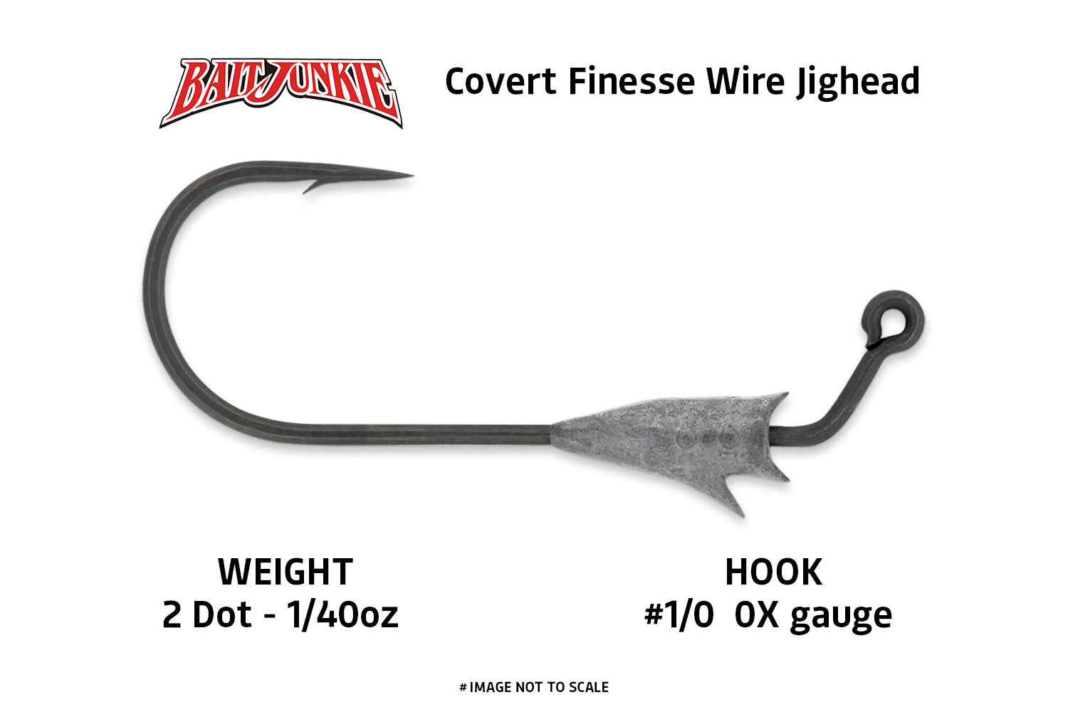 Bait Junkie Covert Finesse Wire Jighead