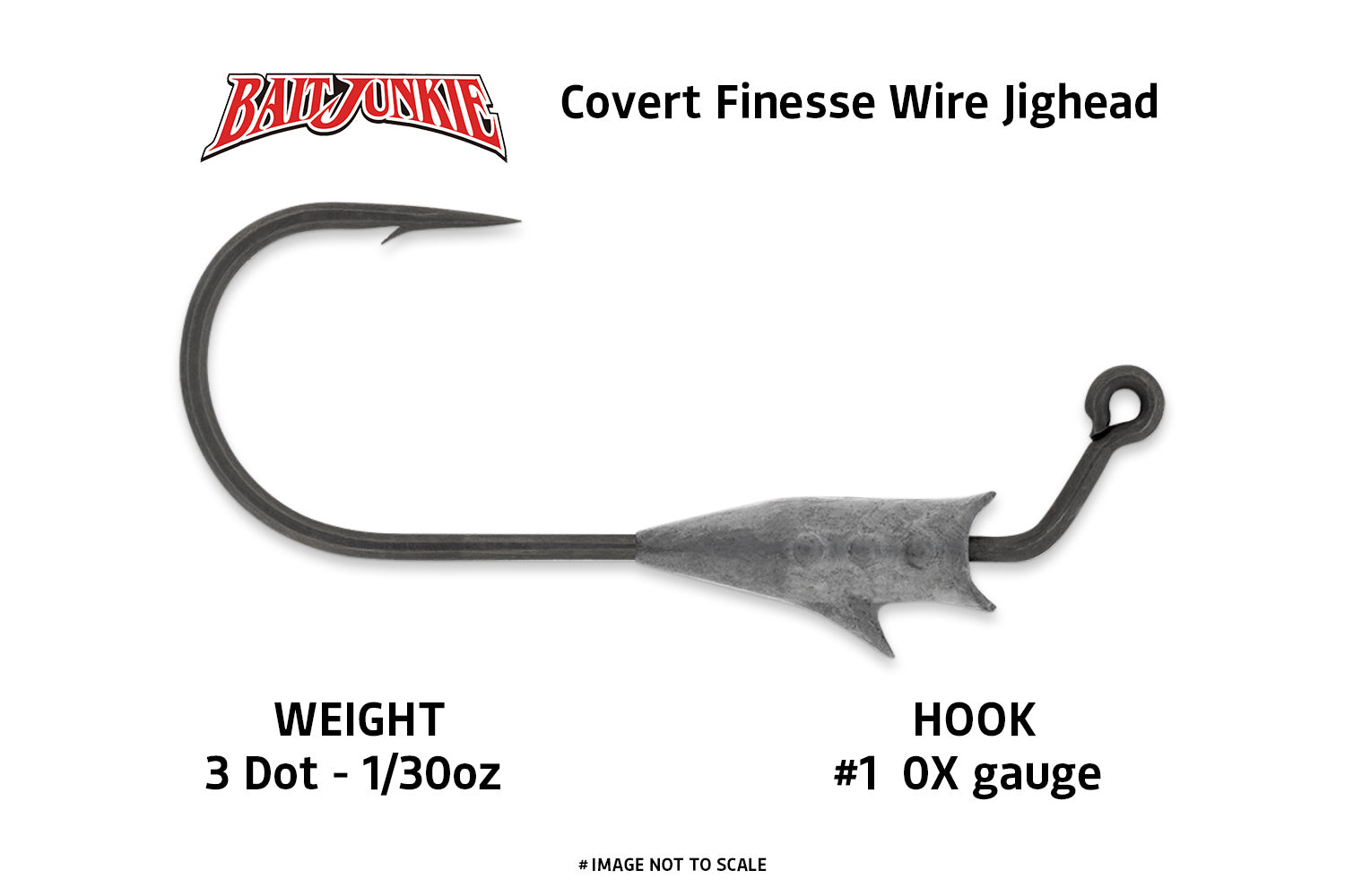Bait Junkie Covert Finesse Wire Jighead