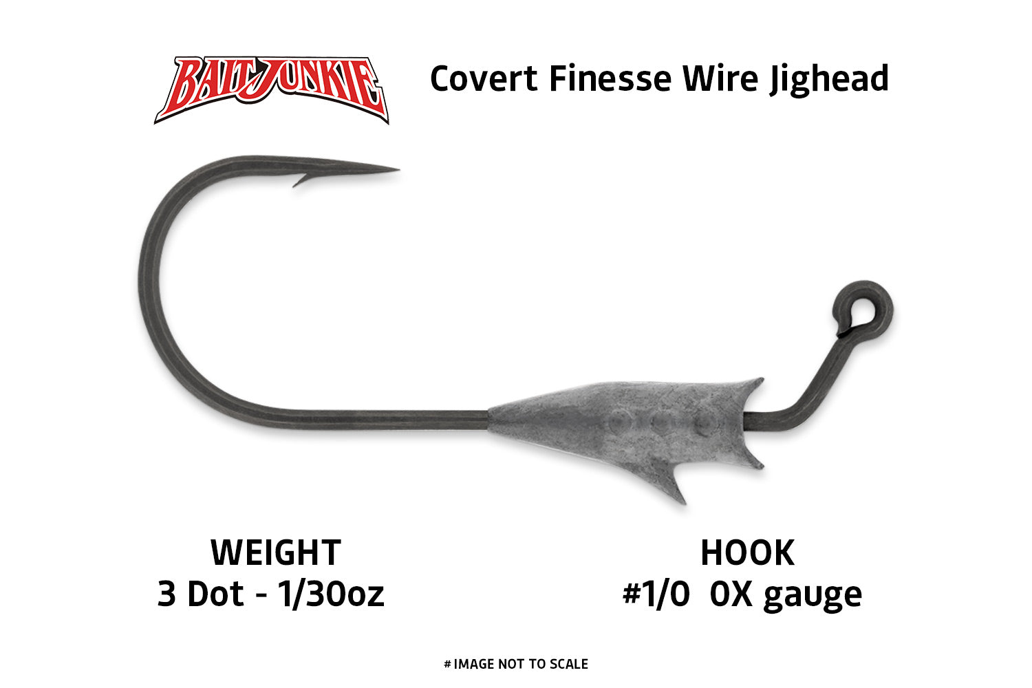 Bait Junkie Covert Finesse Wire Jighead