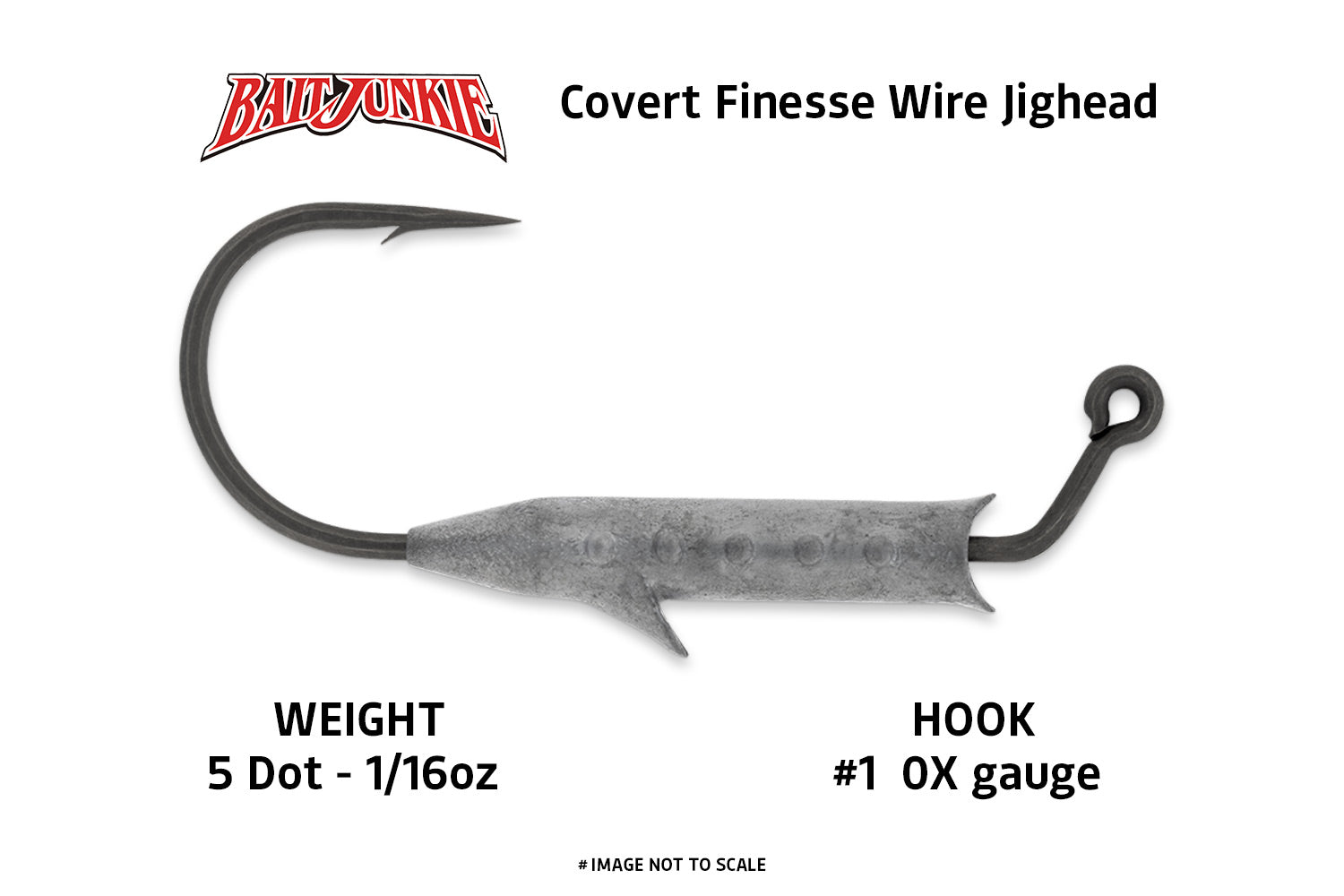 Bait Junkie Covert Finesse Wire Jighead