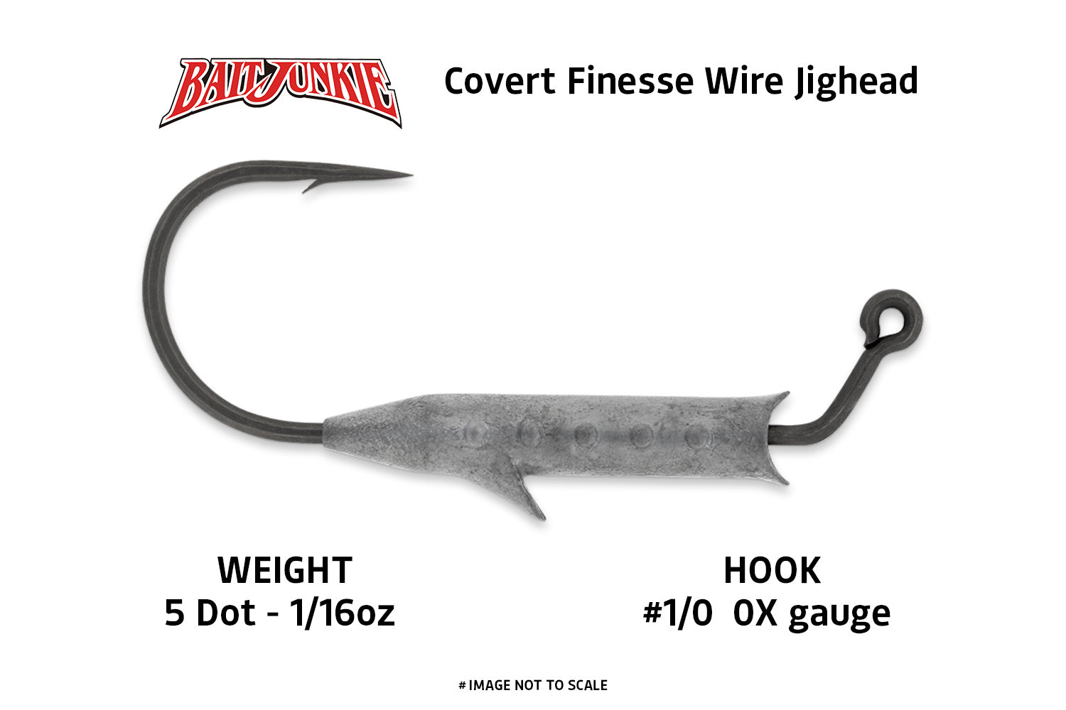 Bait Junkie Covert Finesse Wire Jighead