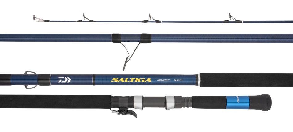 Daiwa 21 Saltiga Surf Spin Fishing Rods