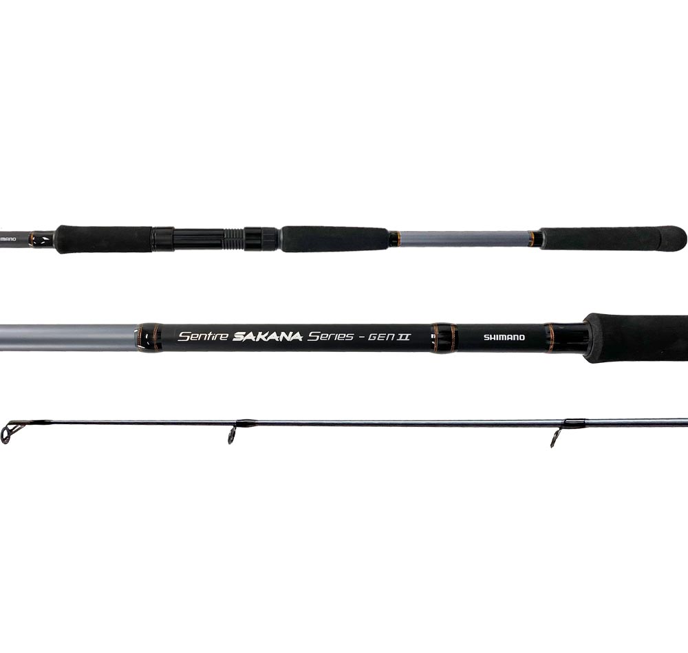 Shimano Sentire Sakana Gen II 2pce Spin Rods