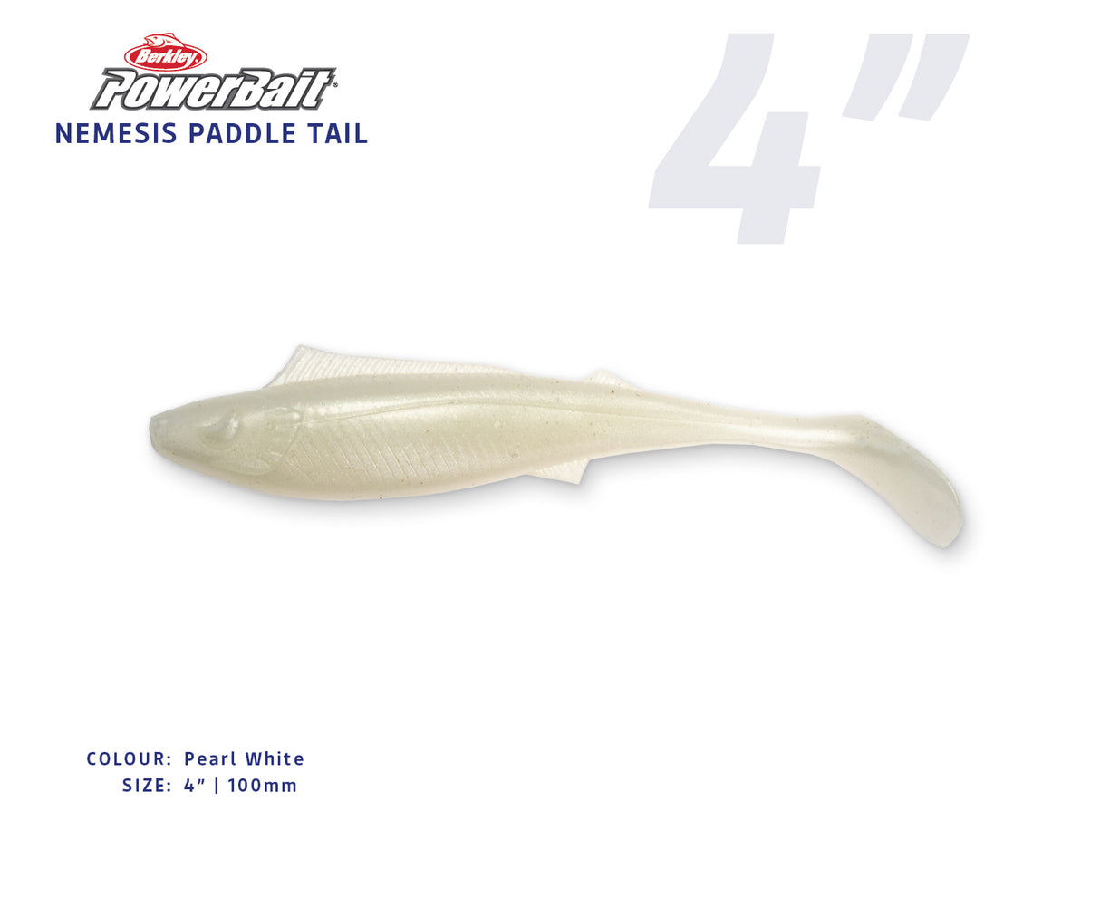 Berkley Powerbait Nemesis Paddle Tail Soft Plastics