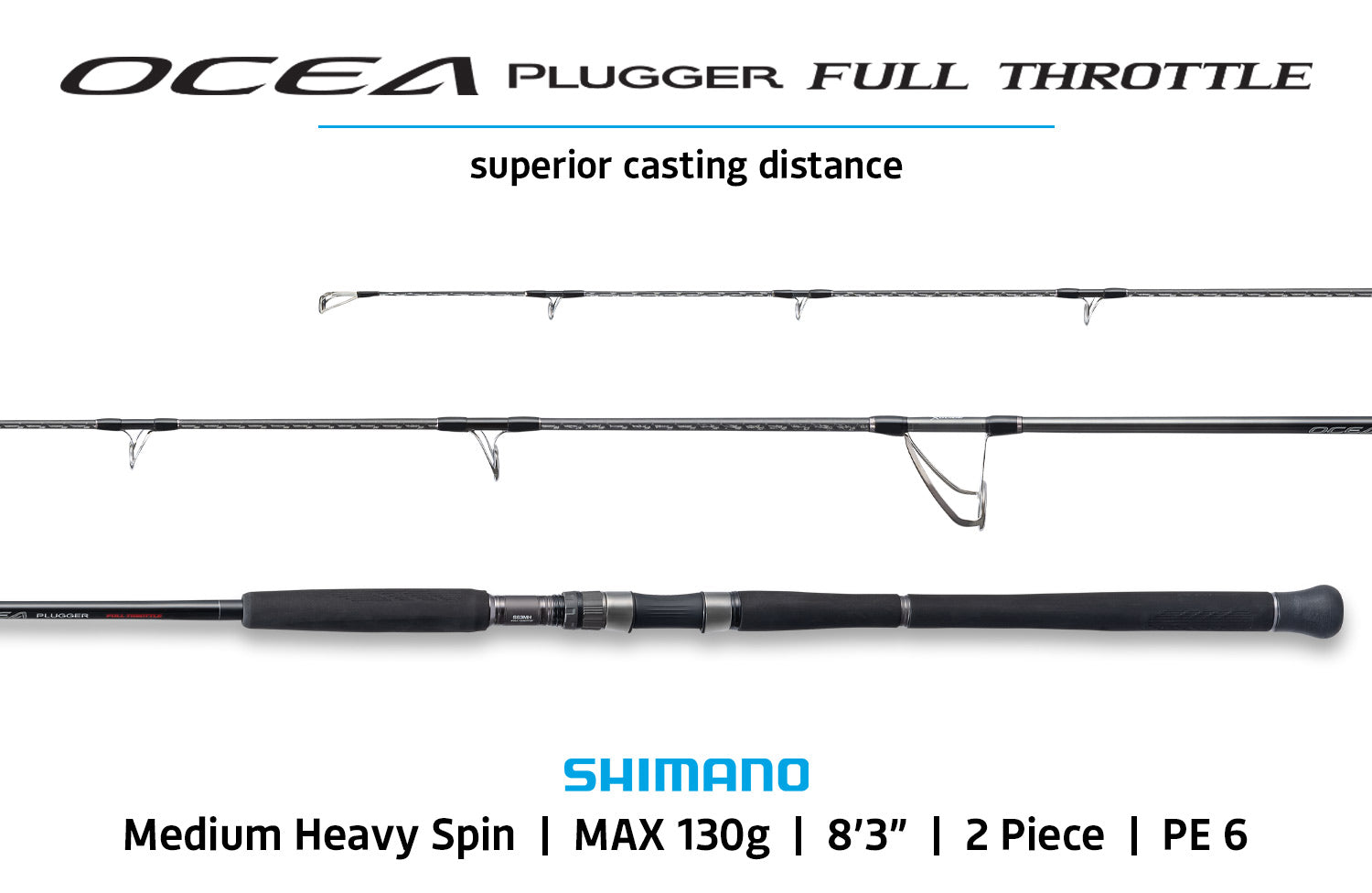 OCEA PLUGGER FULL THROTTLE - JDM