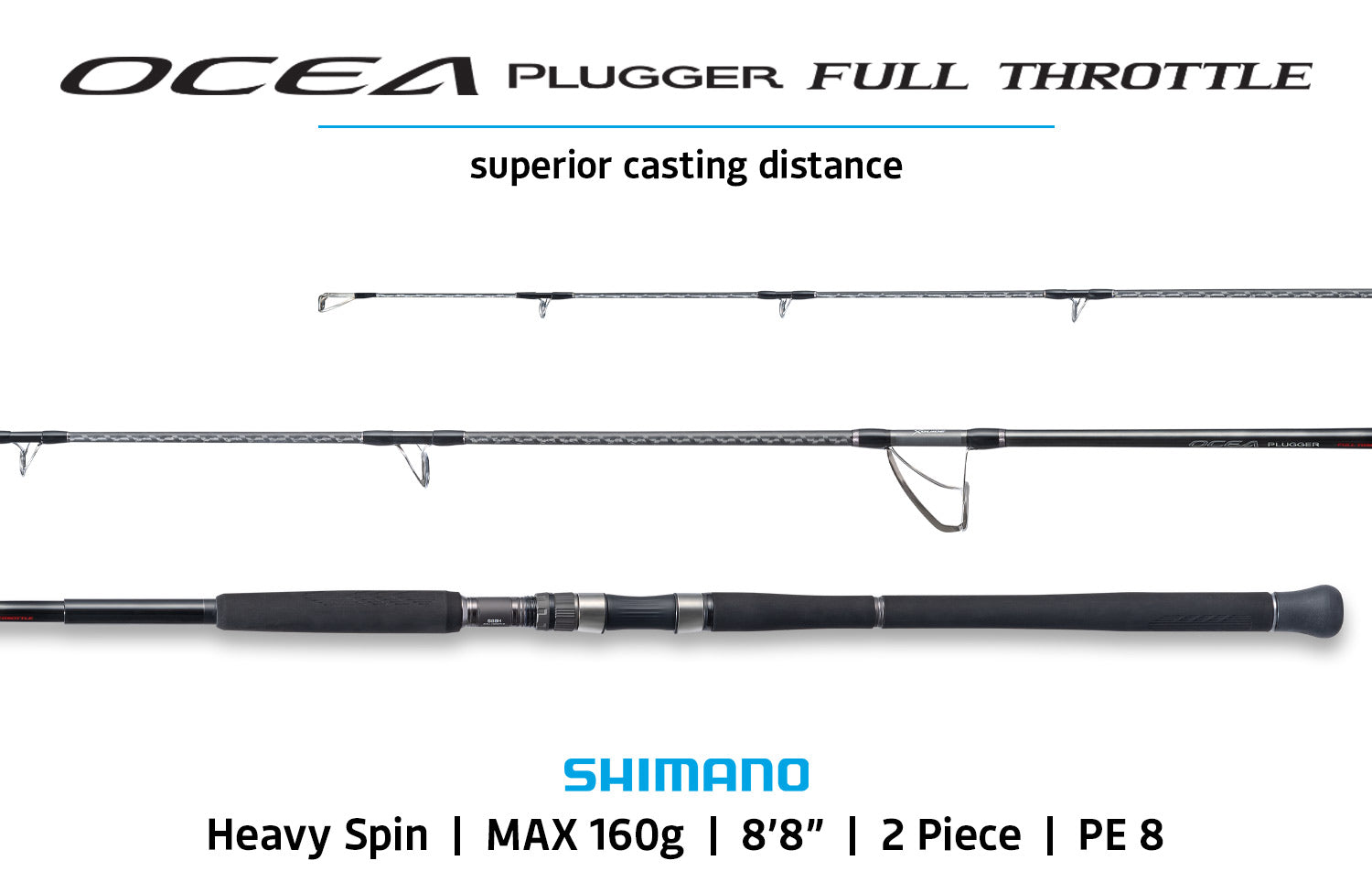 OCEA PLUGGER FULL THROTTLE - JDM