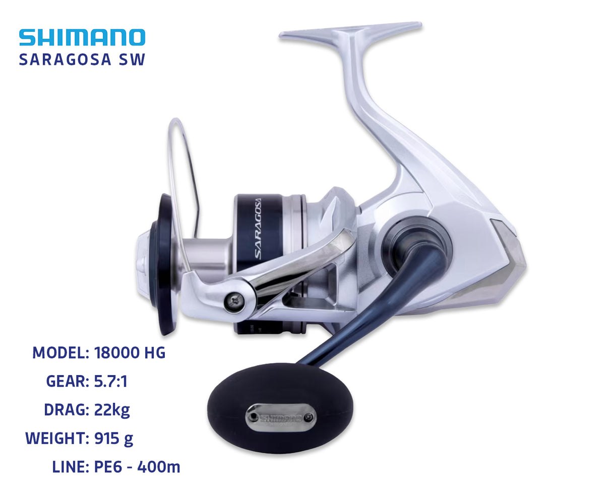 Shimano Saragosa SWA Spin Reel