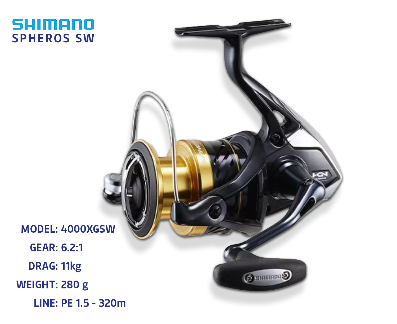 Shimano Spheros SW Spin Reel