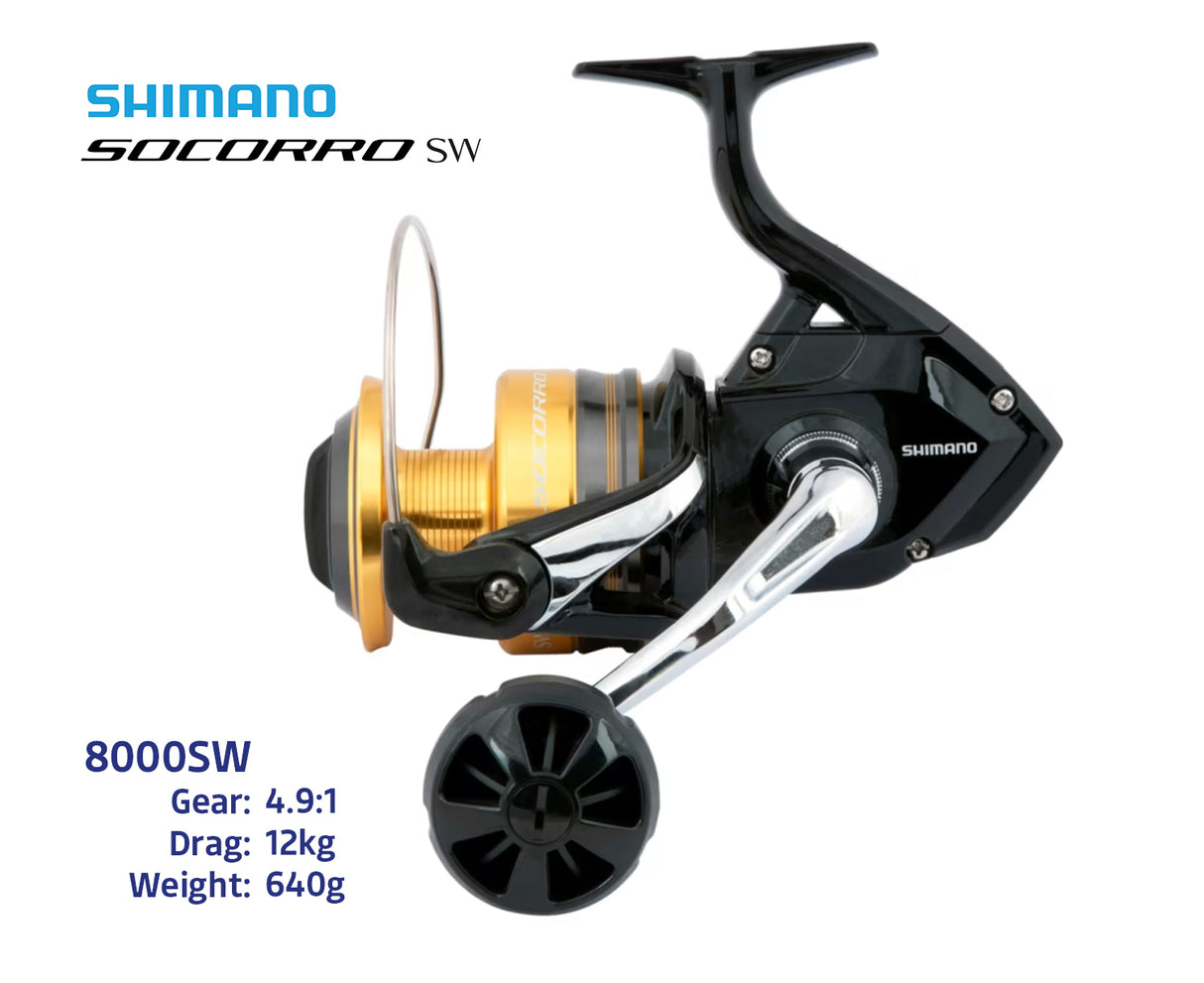 Shimano Socorro SW Spin Reel