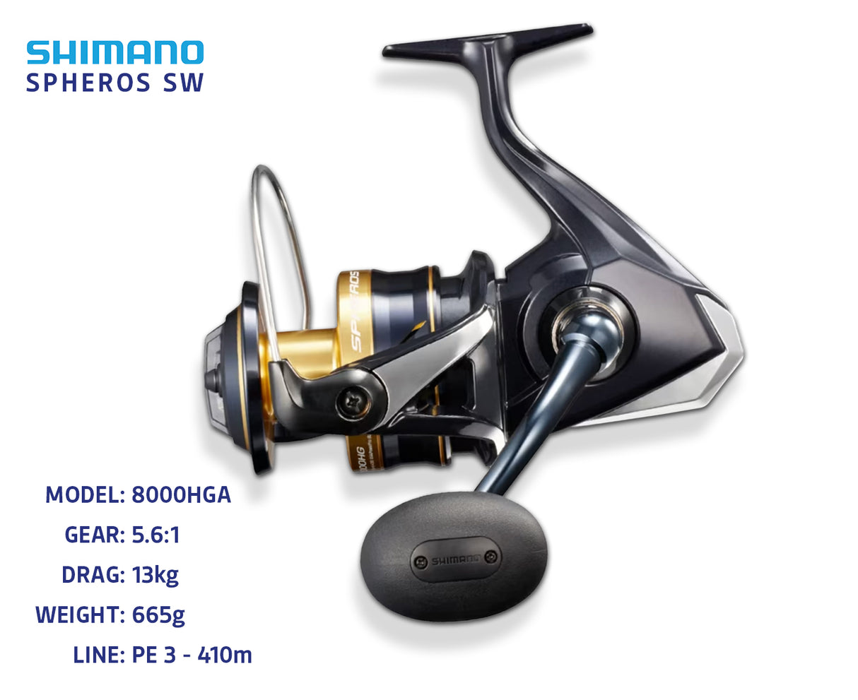 Shimano Spheros SW Spin Reel