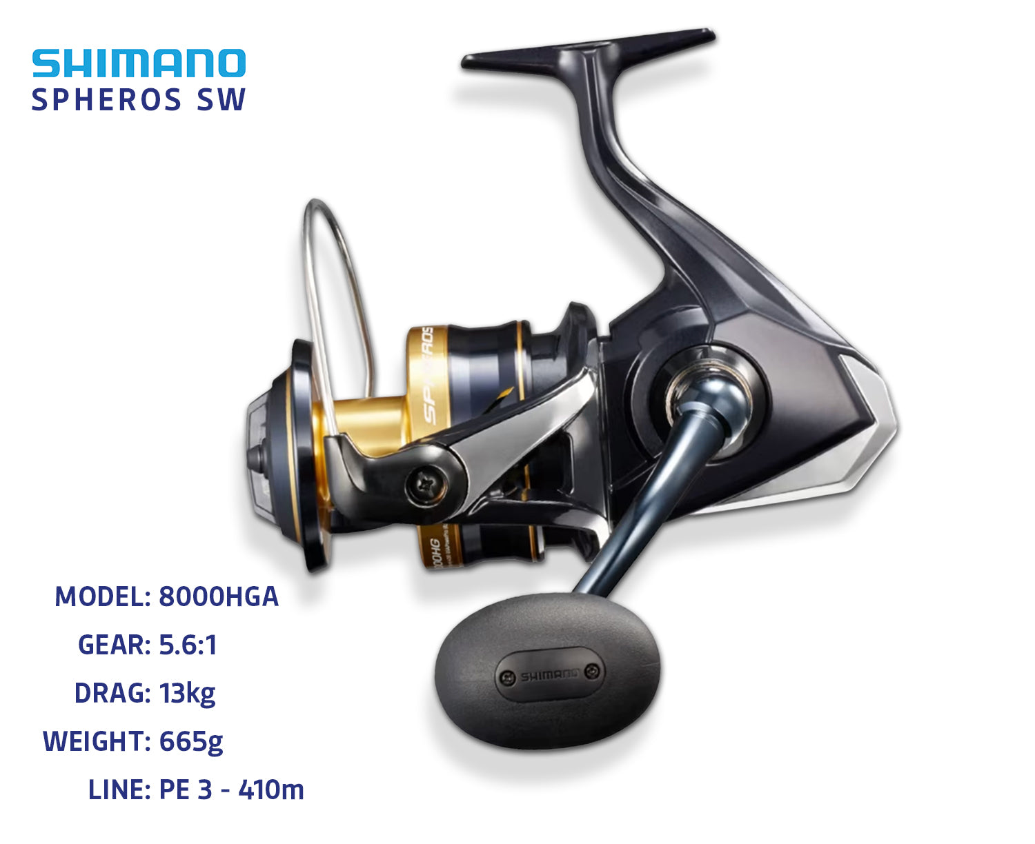 Shimano Spheros SW Spin Reel
