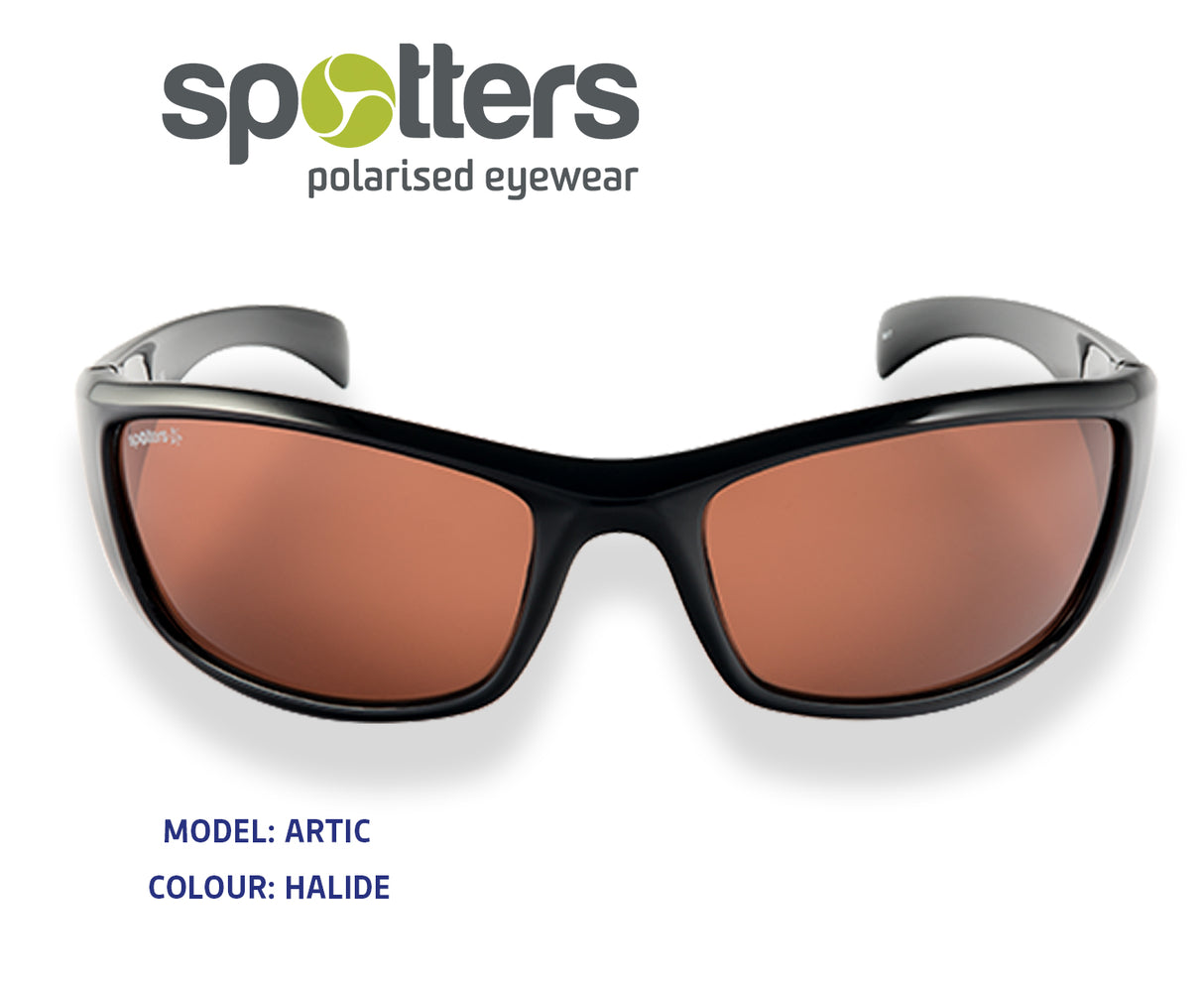 Spotters Artic+ Gloss Black Polarised Sunglasses