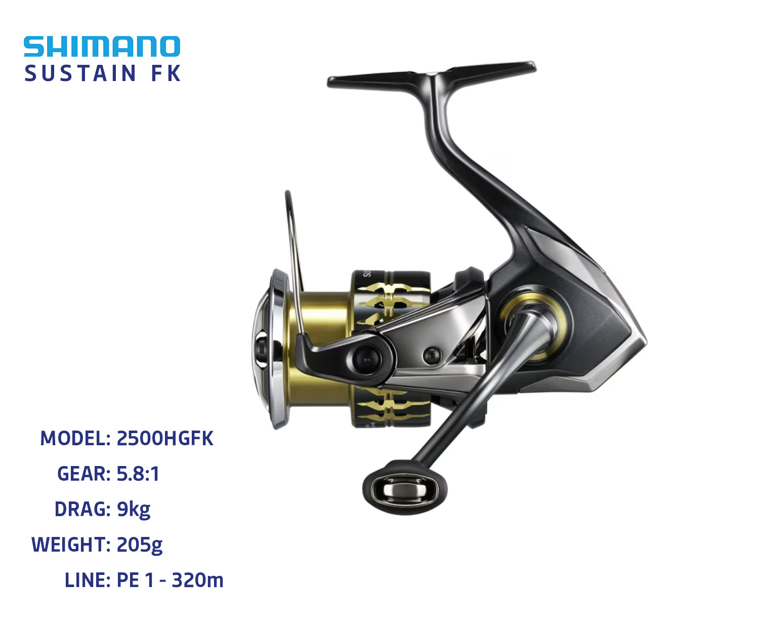 Shimano Sustain FK – Tackle World