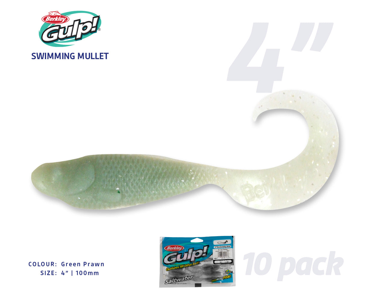Berkley Gulp Swimming Mullet Soft Plastics